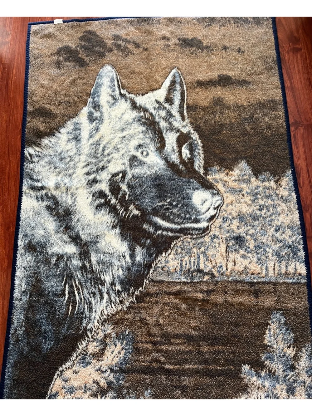 Biederlack vintage wolf